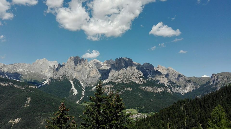 il Catinaccio dal Buffaure - Pozza di Fassa