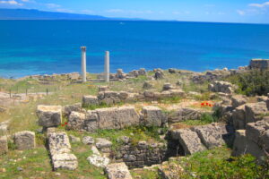 rovine di Tharros vicino a Cabras