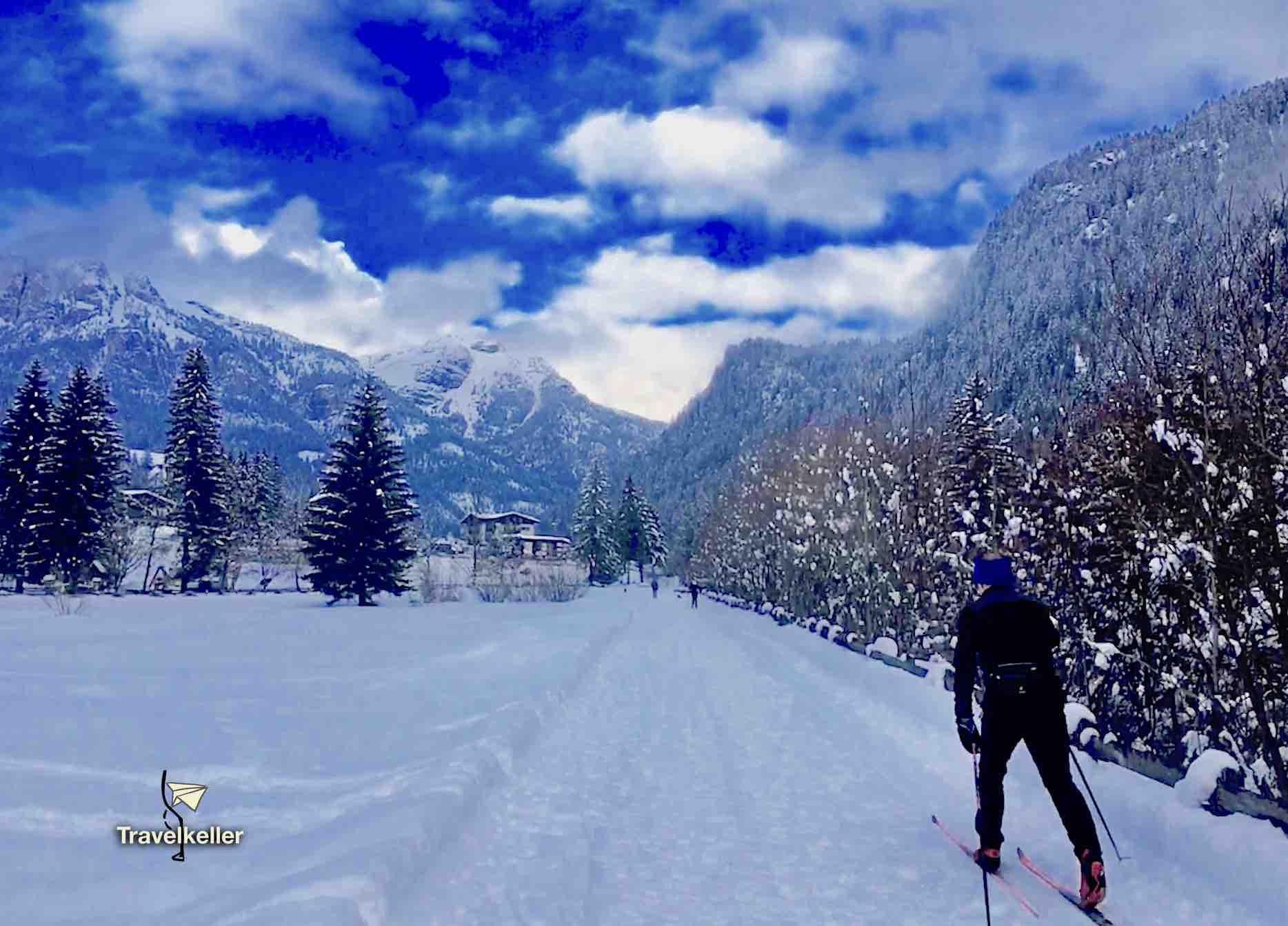 sci di fondo a Pera di Fassa